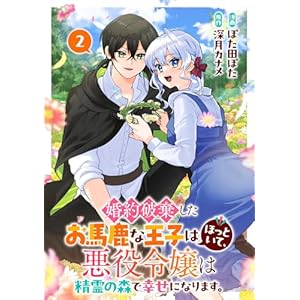 婚約破棄したお馬鹿な王子はほっといて、悪役令嬢は精霊の森で幸せになります。(2)の表紙