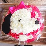 高岡大仏前花金　スヌーピー　妹　ベルＭ）　わんわんパラダイス　女の子バージョン　M　☆（スヌーピー妹ベル風な白黒の犬）☆　【大好評】母の日　敬老の日　父の日・誕生日・ギフト・結婚記念日！ （サイズ約2