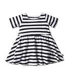 Zutano永久コットン半袖ドレス