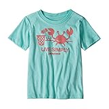 Patagonia BABY LIVE SIMPLY ORGANIC TEE パタゴニア ベビー リブシンプリー　オーガニックティー 2018 Spring/Summer Model 日本正規品 (B