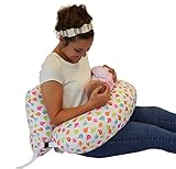 The NEW One Z Nursing Pillow w/ AMAZING BACK SUPPORT -USA- WATERPROOF BIRDIES by Twin Z