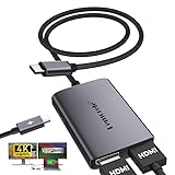 macOS 拡張型充電対応 HDMI 分配器 Macbook対応 2画面出力 60W充電 単画面最大4K デュアル HDMI 変換アダプター 3-in-1 TYPE-C to hdmi 2つ モニター MAC OS A+B+C 拡張 複数画面 急速充電 Lemorele USB-C ハブ 最大4K30Hz USB C Hub デュアル MST対応 Mac & Windows 対応 在宅勤務 軽量