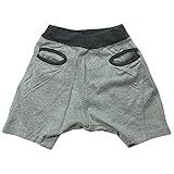 《H28年夏物》JEANS-b(ジーンズベー) 製品洗い加工済み スラブ天竺ハーフパンツ 110cm/MG NO.B-361034