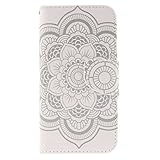 Samsung Galaxy S6 Edge 手帳型 ケース カバー Zeebox [生涯補償付き] 高品質 落下防止 保護カバー カード収納 スタンド機能 マグネット式 Samsung Galaxy