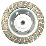 外径105mm　ダイヤモンドカップホイール 波形刃 乾式 取付穴M10ネジ プロ仕様 実績豊富！ (1)