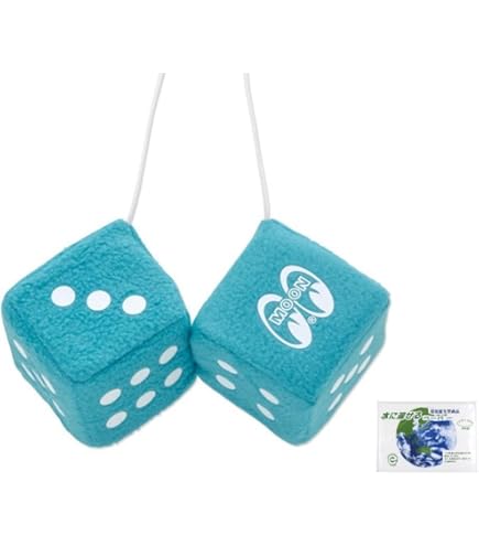 Amazon.co.jp: ムーンアイズ ファジーダイス ホワイト 白 MOON Fuzzy