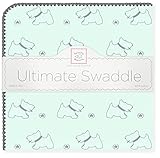 スワドルデザインズ 究極のおくるみ アルティメット グレイドギーウィズ グレイトリム パステル シークリスタル 1枚セットSD-610PSC 【日本正規品】