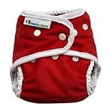 Best Bottom Cloth Diaper Shell-Snap, Very Cherry by Best Bottom Diapers [並行輸入品]