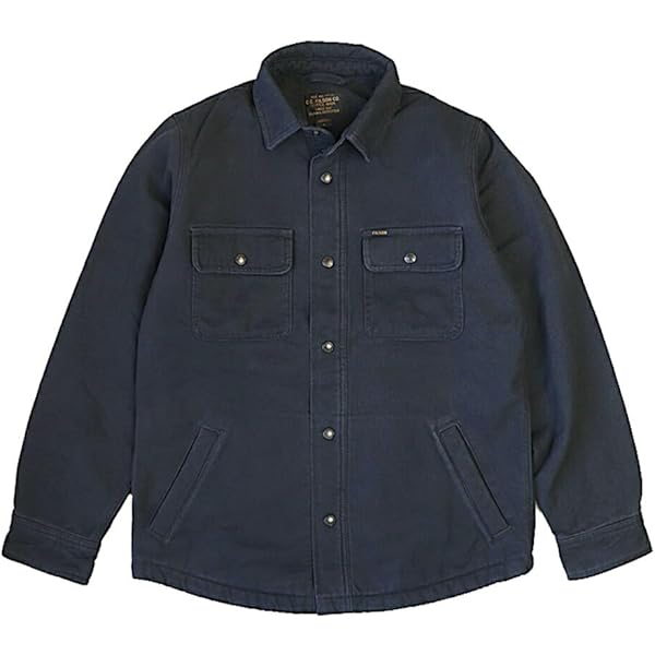 Amazon.co.jp: [フィルソン] DEER ISLAND RANCH COAT NAVY MULTI