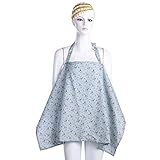 Domybest授乳ケープ ポンチョ型 授乳カバー 綿 母乳育児サポート 安心 出産準備、ご出産祝で大人気 お出掛けに便利 (G)