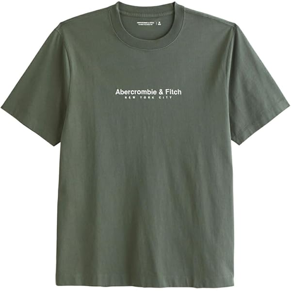Amazon | (アバクロ)Tシャツ 半袖 メンズ 無地 薄手 ワンポイント 124