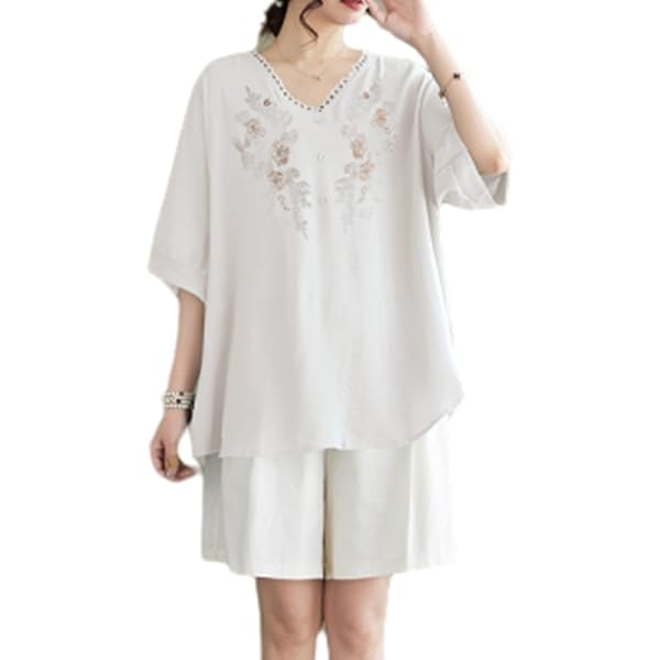 [CCGGOWMM] ブラウス レディース 夏シャツ 半袖 vネック tシャツ CCGGOWMM] ブラウス レディース 夏シャツ 半袖 vネック tシャツ