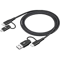 4-in-1データケーブル電話スタンド、多機能リトラクタブルUSBタイプC 4-in-1データケーブル電話スタンド、多機能リトラクタブルUSB