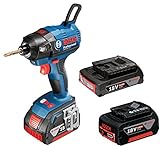 BOSCH(ボッシュ) 18Vバッテリーインパクトドライバー特別セット(バッテリー3個付き) GDR18V-ECNJ