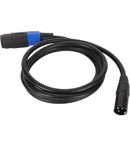 Amazon | スピーカー変換ケーブル メス-XLR 3 ピン オス ケーブル プロ