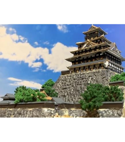 Amazon | [完成品] 日本100名城 豊臣大坂城 お城 大阪城 模型