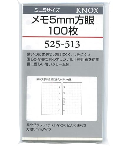 Amazon.co.jp: システム手帳リフィル ダヴィンチ ミニ5穴サイズ