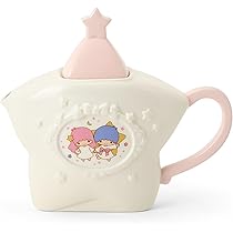 サンリオ　リトルツインスターズ　キキララ　ティーポット　箱入り LittleTwinStars/リトルツインスターズ/キキララ・陶器製