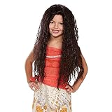 Disguise ディズニー モアナ デラックス子ども用ウィッグ One Size ブラウン 21193
