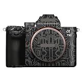 に適合する Sony A7III A7M3 A7R IIIカメラプロテクターフィルムスキンカバースキンステッカー傷防止保護装飾A7 III A7R3(回路チタン)