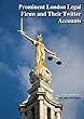 Prominent London Legal Firms and Their Twitter Accounts (English Edition)