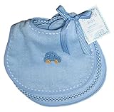 Raindrops Solid Pastel Teething Bib Set, Blue by Raindrops [並行輸入品]