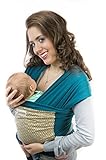 Maman Kangourou Amerigo Stretchy Wrap Baby Carrier, Grey Candle by Maman Kangourou