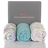 Baby Muslin Swaddle Blanket Hug Your baby with love Swaddle Blanket 100% Natural Cotton Muslin Blank