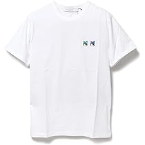 Amazon | [メゾンキツネ] Tシャツ カットソー DOUBLE MONOCHROME