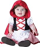 Fun World InCharacter Costumes Baby Girls' Little Red Riding Hood Costume Red/White X-Small [並行輸入品]