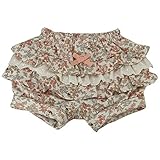 【秋冬物】(日本製) Pample Mousse(パンプルムース) ミニ裏毛フリルかぼちゃパンツ 80cm /OR NO.DP-53352