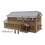さんけい 1/220 みにちゅあーと・プチ 小学校 ペーパークラフト