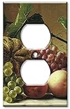Art Plates - Hetzel: Fruit Still Life Switch Plate - Outlet Cover [並行輸入品]