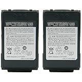 JULUCA SBR-24LIトランシーバーバッテリー7.4v2000mAhリチウムイオン交換用バッテリーFor YAESUFT-70D FT-70DRFT-70DS - 2パック