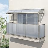 リクシル（LIXIL）　　スピーネ　2.0間×3尺　ルーフタイプ 20cm（600タイプ）/関東間/R型　ポリカーボネート一般タイプ 　シャイングレー/クリアブルー
