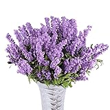 caroyla 10 pcs人工ラベンダー花no Vast forホームインテリアショップ装飾