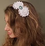 Ohio Bobcats Shabby Chic花ヘアリボン大人用/子ヘッドバンド