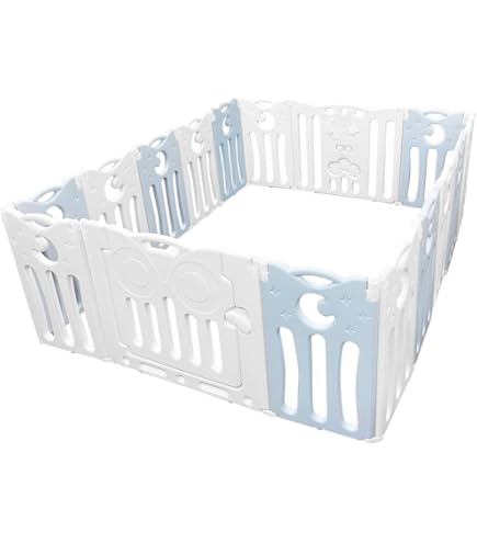 Amazon.co.jp: 大阪熊 ベビーサークル ベビーフェンス 200×140 扉付き