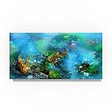 Coral Reef 34 by Runa、16 x 81 cmキャンバス壁アート