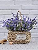 フラワースタンド アイビー スタンド ラック ワイド花支架花园机架 フラワーラック クリエイティブレトロ竹の芸術の人格フラワーラックラタン田園の花のバスケット小さなフラワーラック (色 : A)