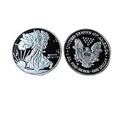 etbotu American Liberty Statueパターンコイン海外外国観光記念コイン収集メタルクラフトコイン