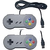 2パック USBコントローラー NESゲーム用 USB コントローラー レトロ ゲームパッド ジョイスティック Pi ゲームパッド コントローラー Windows PC Mac Linux RetroPie NES エミュレーター用