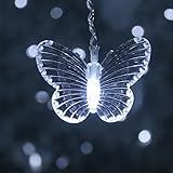 Ecloud Shop ホワイト3.5m LEDバッテリーストリングランプライトホームデコレーションクリスマスパーティー