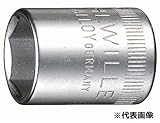 【STAHLWILLE／スタビレー】　1/4"SQソケット(六角・インチ) ［型番:40A-7/16]