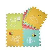 Children 's Foam Mats、漫画DoodleパズルモザイクBaby登山マット、ホームリビングルームFoamマット30301.2 CM
