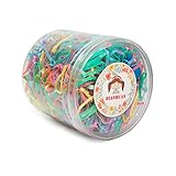 BIANHUAN ヘアゴム こども 約1000本 セット おしゃれ かわいい カラフル ベビー ヘアアクセサリー ゴム 髪 リボン 赤ちゃん 髪留め 女の子 髪飾り 髪ゴム 誕生日 ドレス プレゼント