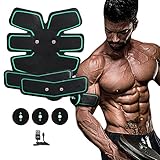 Silait 腹筋トレーナー　筋肉刺激　筋肉トナー　トーニングベルト　腹筋トレーナー腕トレーナー　腕トリマーベルト　EMSトレニンーグ装置　スマートホームフィットネス器具　男女両用