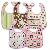 Girls' Making Miracles Graphic Interlock Bib Set - 5-pk. by Hamco