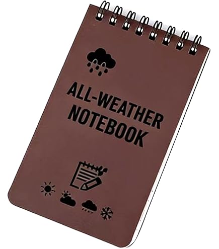 Amazon.co.jp: 防水メモ帳 | ダイビング ペーパー メモ帳と鉛筆,全天候