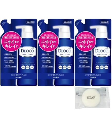 Amazon | デオコ DEOCO 石けん 薬用ボディクレンズ 石鹸 スウィート